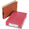 Smead® 3-1/2"" Accordion Expansion File Pockets 1/3 Tab Lgl Manila/Redrope 10/Box