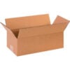 Global Industrial™ Long Cardboard Corrugated Boxes 12""L x 5""W x 4""H Kraft