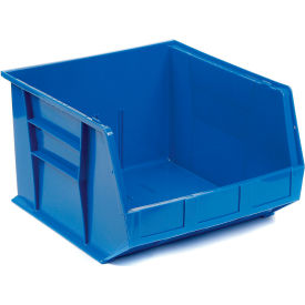 Global Industrial™ Plastic Stack & Hang Bin 16-1/2""W x 18""L x 11""H Blue