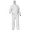 KleenGuard A35 Liquid & Particle Protection Coverall L White 25/Case