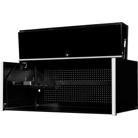 Extreme Tools RX552501HCBK Professional 54-5/8""W x 25""D x 22-1/4""H Black Power Workstation Hutch