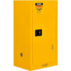 Global Industrial™ Flammable Cabinet Self Close Single Door 16 Gallon 23""Wx18""Dx44""H
