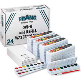 Prang DIX08020 Professional Watercolors 8 Assorted ColorsMasterpack 36/Set