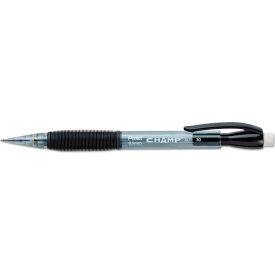 Pentel® Champ Mechanical Pencil 0.9 mm HB (#2.5) Black Lead Translucent Black Barrel Dozen