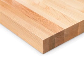 Global Industrial™ Workbench Top Boos Maple Butcher Block Square Edge 120""Wx36""Dx1-3/4"" Thick