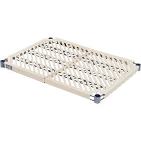 Nexel® Nexelite® Vented Plastic Mat Shelf 36""W x 21""D