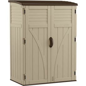 Suncast 54 Cu Ft Vertical Shed BMS5700 - 53""W x 32-1/2""D x 69-1/2""H