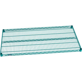 Nexel® S2148G Poly-Green® Epoxy Wire Shelf 48""W x 21""D