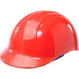 ERB® 67 Vented Bump Cap with 4-Point Pinlock Suspension Red