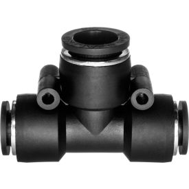 Push to Connect Tube Fitting - Nylon Plastic - Tee Reducer - 4mm Tube OD x 6mm Tube OD