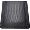 Global Industrial™ Diamond Plate Anti Fatigue Mat 15/16"" Thick 4'W x 6'L Black