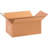Global Industrial™ Cardboard Corrugated Boxes 10""L x 6""W x 4""H Kraft