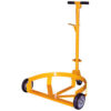 Vestil Low-Profile Drum Caddy with Bung Wrench Handle  Mold-on Rubber Wheels
