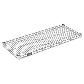 Nexel® S1842Z Poly-Z-Brite® Wire Shelf 42""W x 18""D