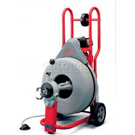 RIDGID® K-750 Drum Machine W/Tool Set Autofeed & Gloves 3/4"" Std Equip 100'L x 3/4""W Cables