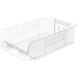 Akro-Mils® Super-Size AkroBin® Plastic Stacking Bin 12-3/8""W x 20""L x 6""H Clear