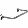 U-Shaped Round Tubing Hangrail - Semi-Gloss Black