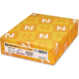 Neenah Paper Classic Laid Stationery Writing Paper 6511 8-1/2"" x 11"" Avon White 500 Sheets/Ream