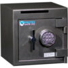 Protex Security Safe with Drop Slot & Electronic Lock B1414SE 14"" x 14"" x 14"" Gray