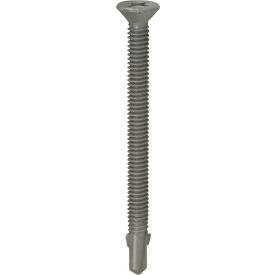 Self-Drilling Screw - #10 x 1-7/16"" - Flat Head - Pkg of 100 - ITW Teks® 21380