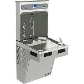Elkay LMABF8WSLK EZH2O Water Bottle Refilling Station Single ADA CoolerFiltered RefrigLight Gray