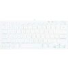 Macally 78-Key Compact USB Wired Keyboard for Mac & PC White