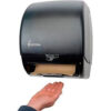 Palmer Fixture Automatic Adjustable Touchless Paper Towel Roll Dispenser Black