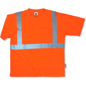 Ergodyne® GloWear® 8289 Class 2 Economy T-Shirt Orange L