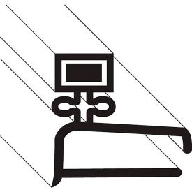 Allpoints 1271248 Gasket Door (Magnetic 75"") For Norlake Refrigeration