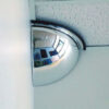 Quarter Dome Acrylic Mirror Indoor 26"" Dia. 90° Viewing Angle