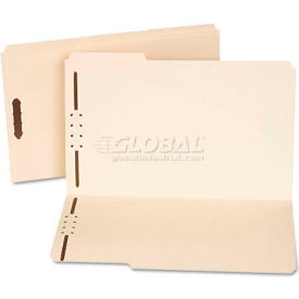 Universal® Manila Folders Two Fasteners 1/3 Tab Legal 50/Box