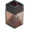 Officemate® Magnetic Paper Clip Dispenser 1-7/8"" x 3-3/16"" Smoke