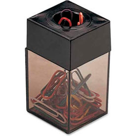 Officemate® Magnetic Paper Clip Dispenser 1-7/8"" x 3-3/16"" Smoke