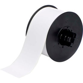 Brady® B30 Indoor-Outdoor Industrial Vinyl Labels 2-1-4""W X 100'L White B30C-2250-595-WT