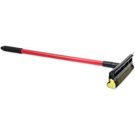 Boardwalk® General-Duty Squeegee 8"" Wide Blade Black/Red 21""