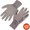Ergodyne® Proflex 7024 Cut Resistant Gloves Polyurethane Coated ANSI A2 M Gray 12 Pairs