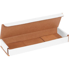 Global Industrial™ Corrugated Mailers 10""L x 3""W x 1""H White