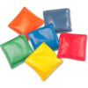 Champion Sports MBB4SET Bean Bag Set Vinyl 4"" Assorted Colors 6/Set