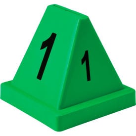 Global Industrial™ Numbered Cones 1-20 Green