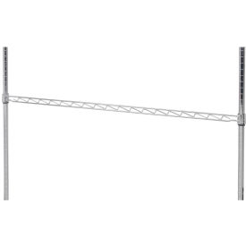 Nexel® AHR48C Chrome Hanging Rail 48""