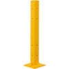 Global Industrial™ Protective Guard Rail Post For Double Rail 42""H