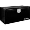 Buyers Steel Underbody Truck Box w/ Stainless Steel T-Handle - Black 14x16x24 - 1703300