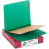 Smead® Pressboard Classification Folders Letter Four-Section Green 10/Box
