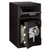 SentrySafe Front Loading Depository Safe DH-109E - 14""W x 15-5/8""D x 24""H Black