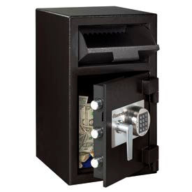 SentrySafe Front Loading Depository Safe DH-109E - 14""W x 15-5/8""D x 24""H Black