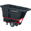 Rubbermaid&reg; Brute Rotomolded Tilt Truck Standard Duty 1/2 Cubic Yard Black