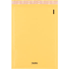 Global Industrial™ Self Seal Bubble Mailers #3 8-1/2""W x 14-1/2""L Gold 100/Pack