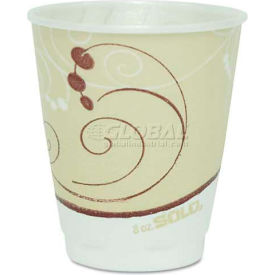 SOLO® Symphony Trophy Plus Dual Temperature Cups 8 oz. Beige 100 Pk
