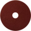 Global Industrial 17"" EcoPrep ""EPP"" Chemical Free Stripping Pad Maroon 10 Per Case