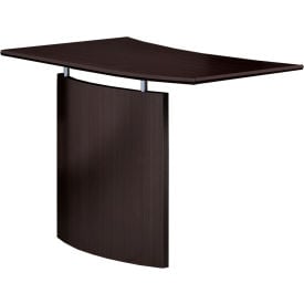 Safco® Medina Right Hand Bridge 48""W x 24""D x 29-1/2""H Mocha
